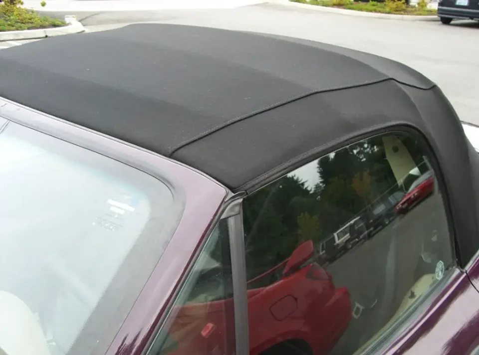 black sort top convertible repair