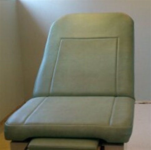 green medical chair bench